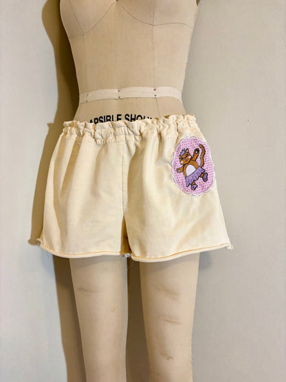 Small Ballet Cat Beach Shorts