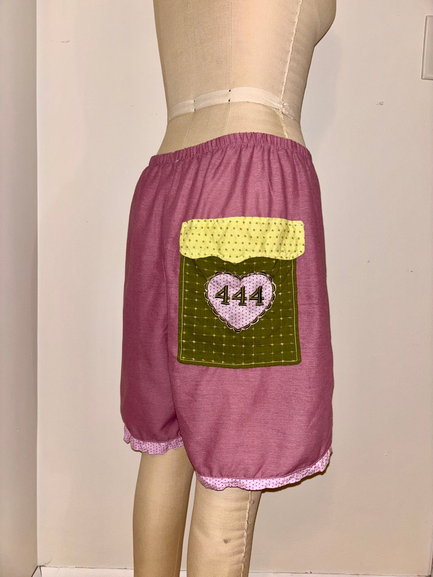 Patchwork Long Boxers XL
