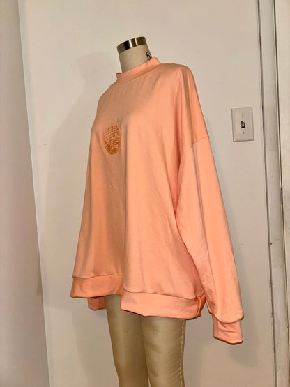 Four Months Coral Oversized Crew