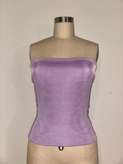 Lilac Stevie Tube Top S