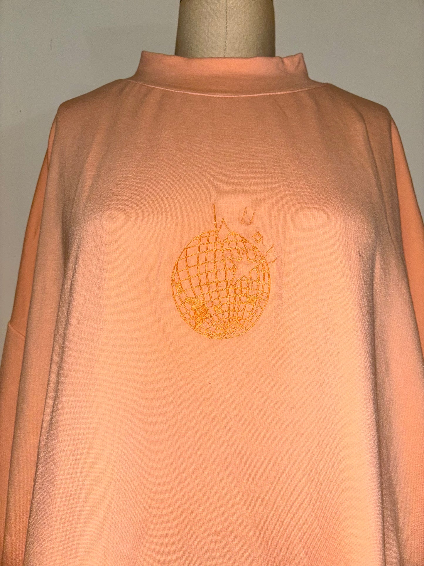 Four Months Coral Oversized Crew