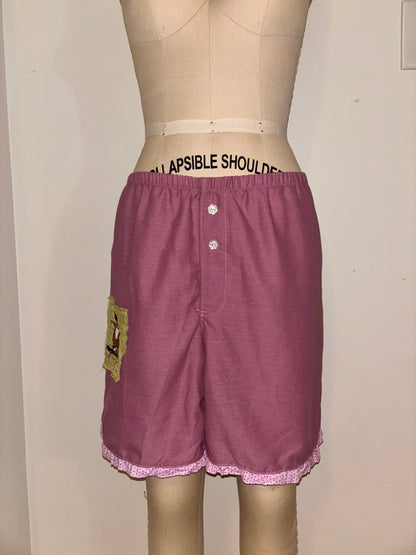 Patchwork Long Boxers XL