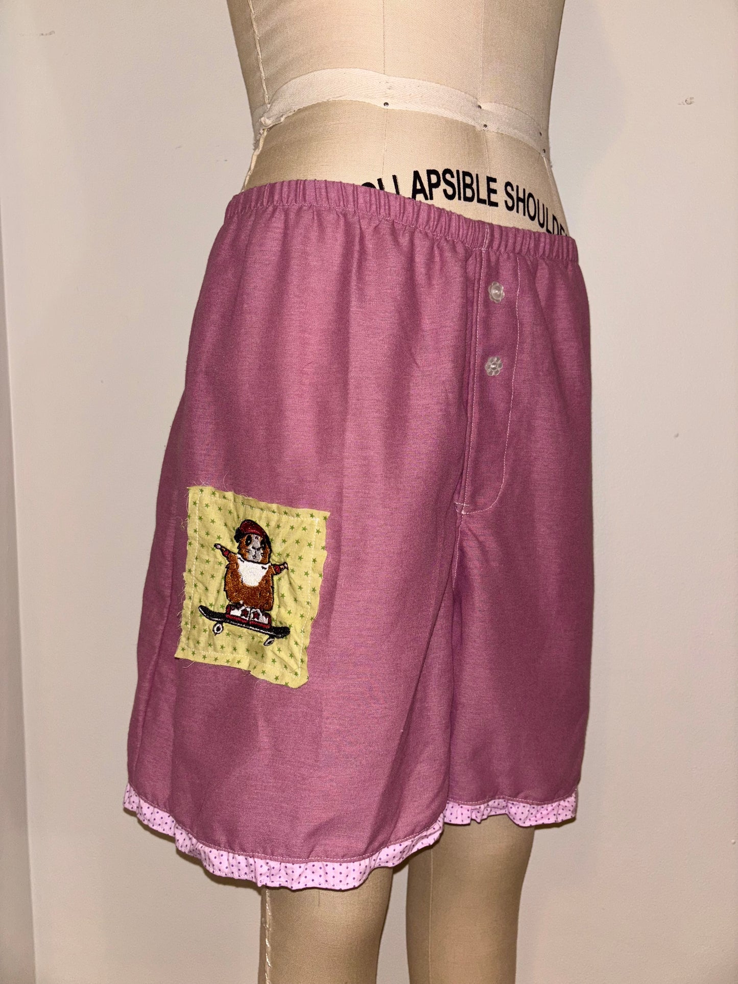 Patchwork Long Boxers XL
