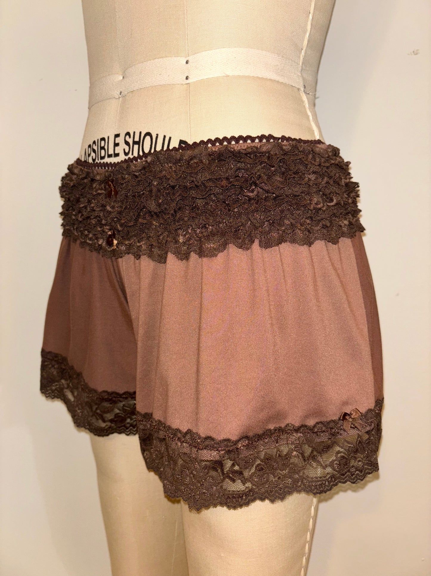 Chocolate Brown PJ Shorts M