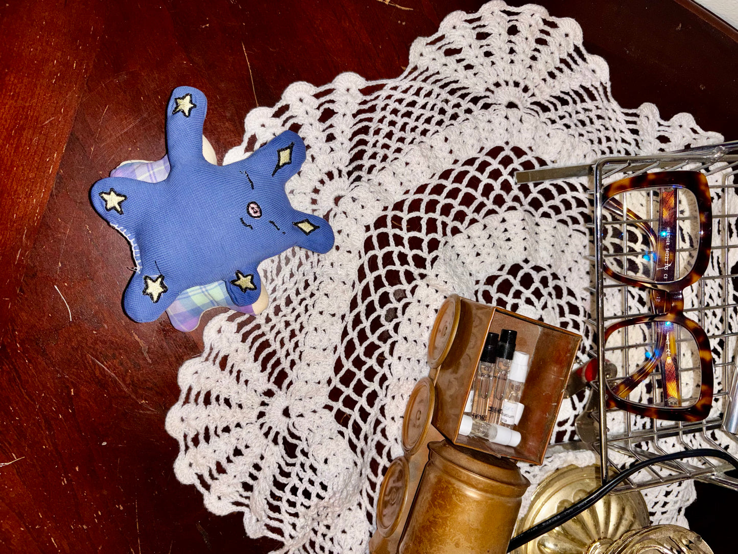 Four Months Plushie Keychain