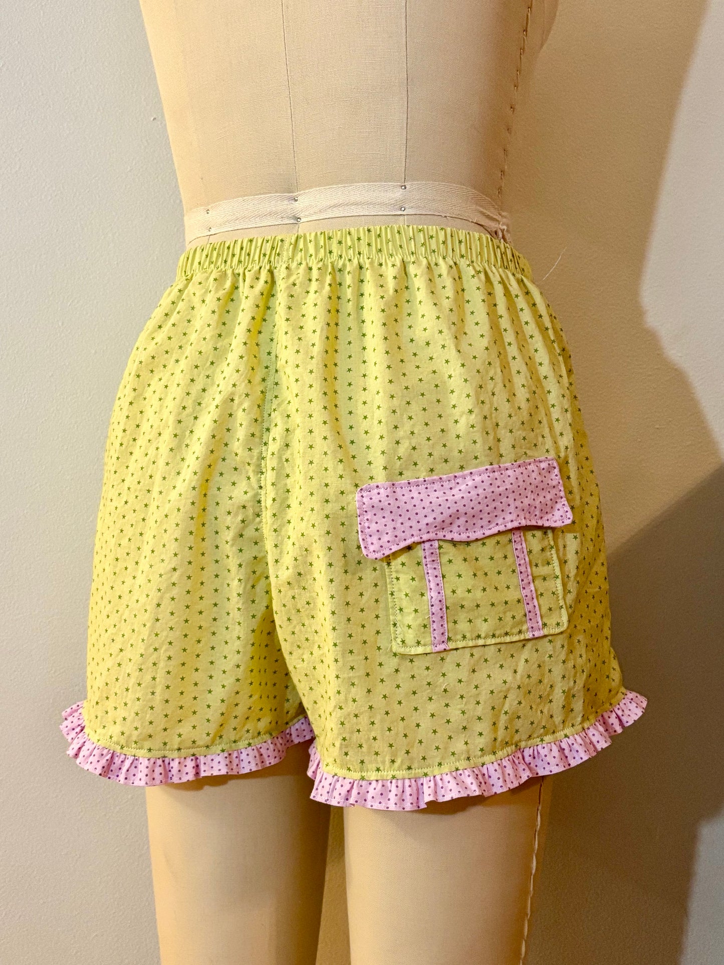 Yellow Star Boxers Medium