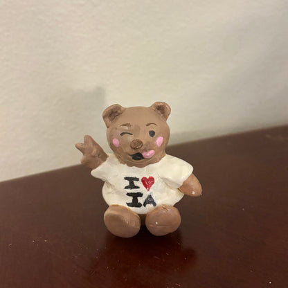 Bear Clay Figurine