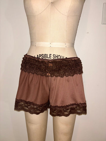 Chocolate Brown PJ Shorts M