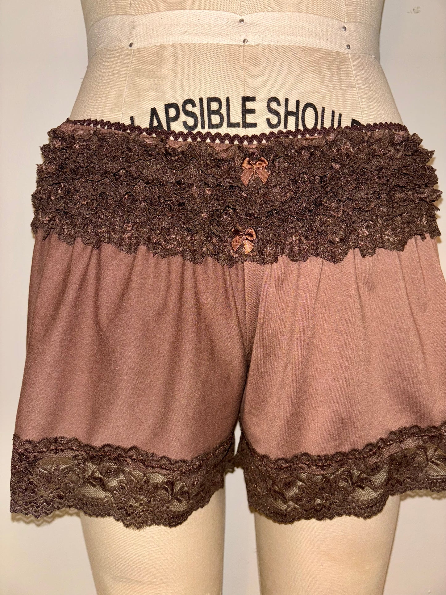 Chocolate Brown PJ Shorts M
