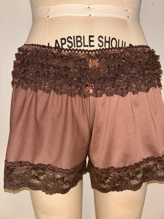Chocolate Brown PJ Shorts M