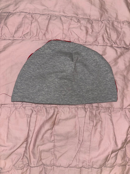 Red and Grey Beanie