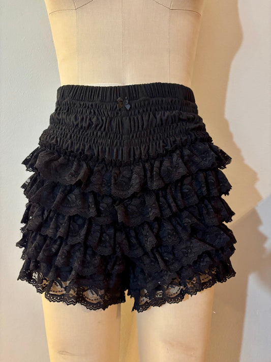 Half Ruffle Bloomer Shorts Small