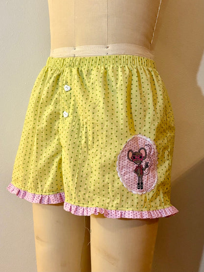 Yellow Star Boxers Medium