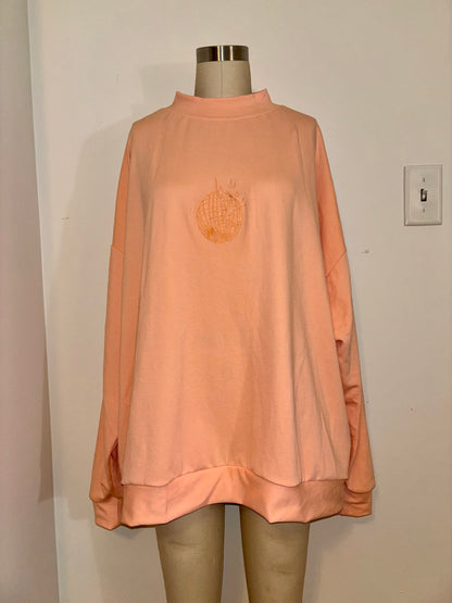 Four Months Coral Oversized Crew