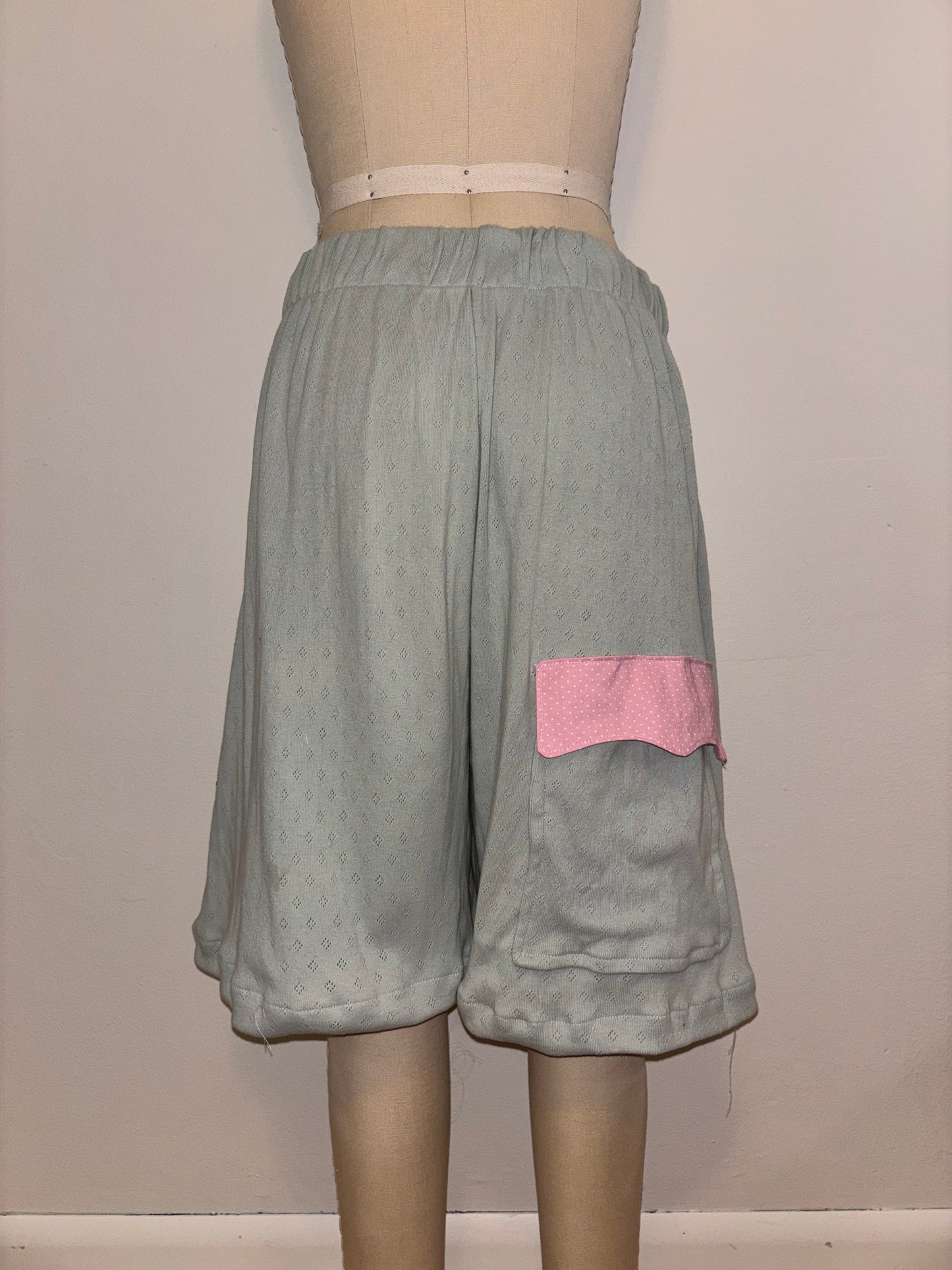 Mint Green Long Shorts L
