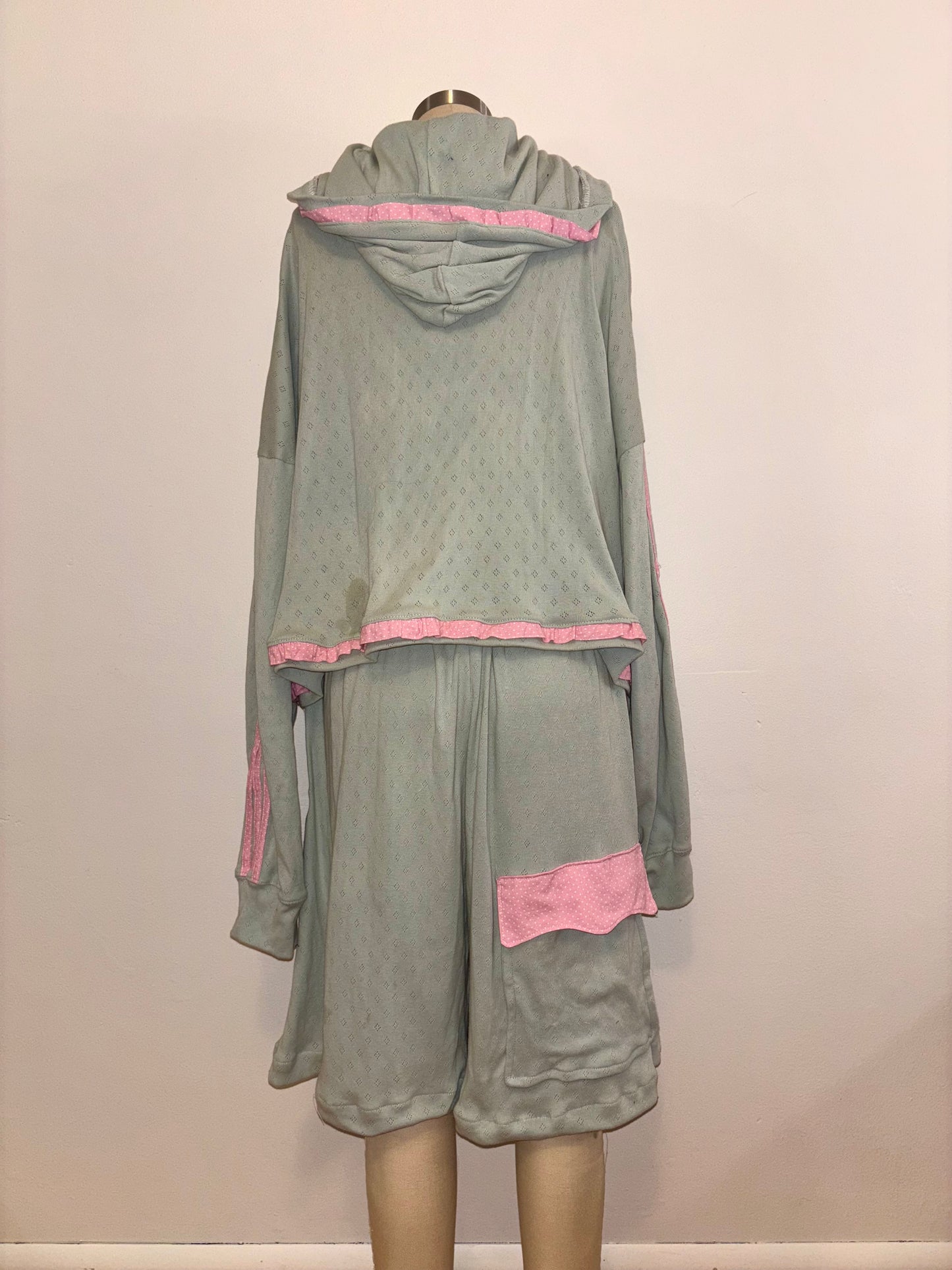 Mint Green Long Shorts L