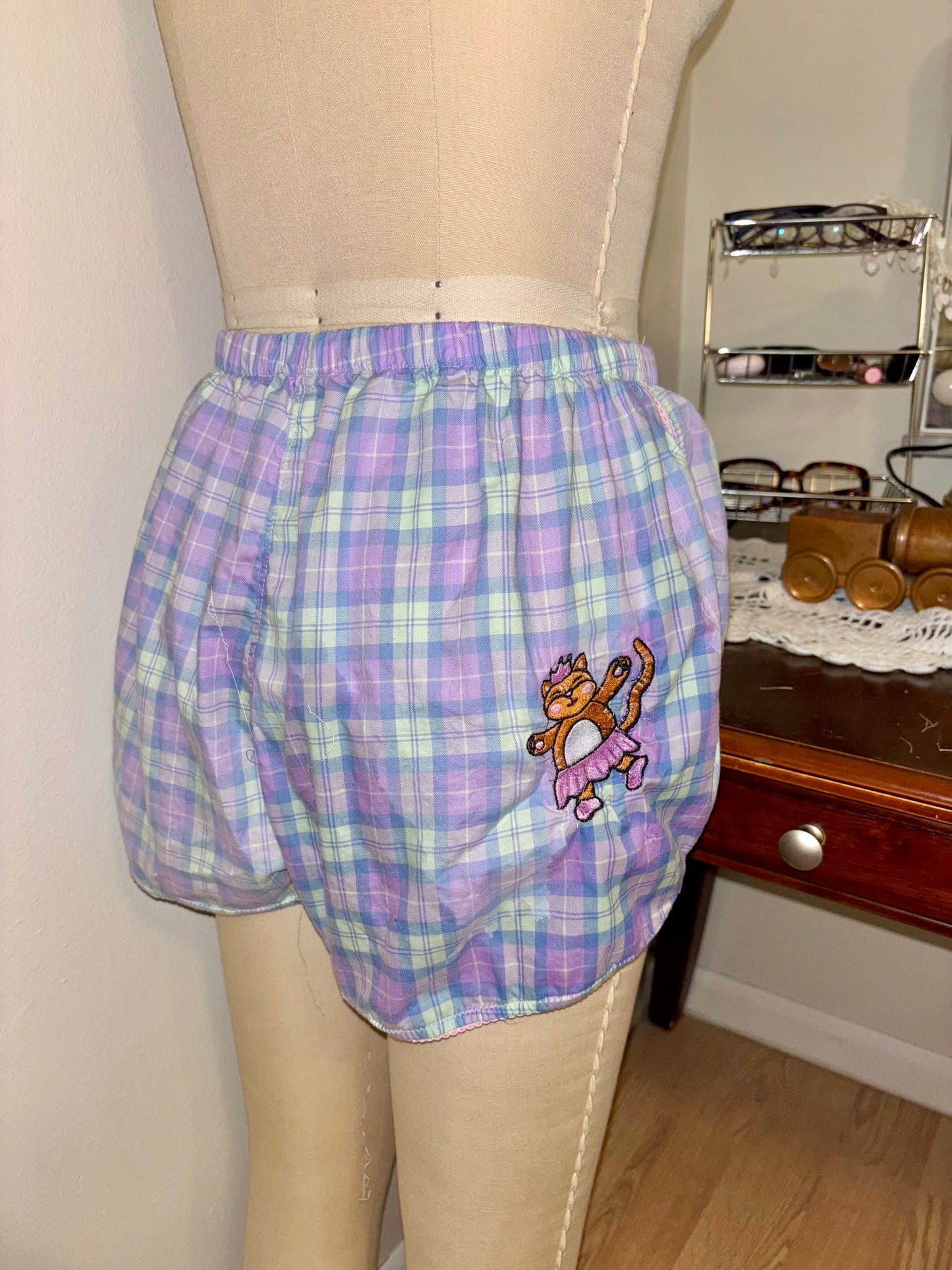 Mini Ballerina Cat Boxers Large